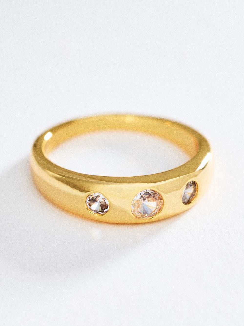 Anthropologie Gold Accent Women's Ring